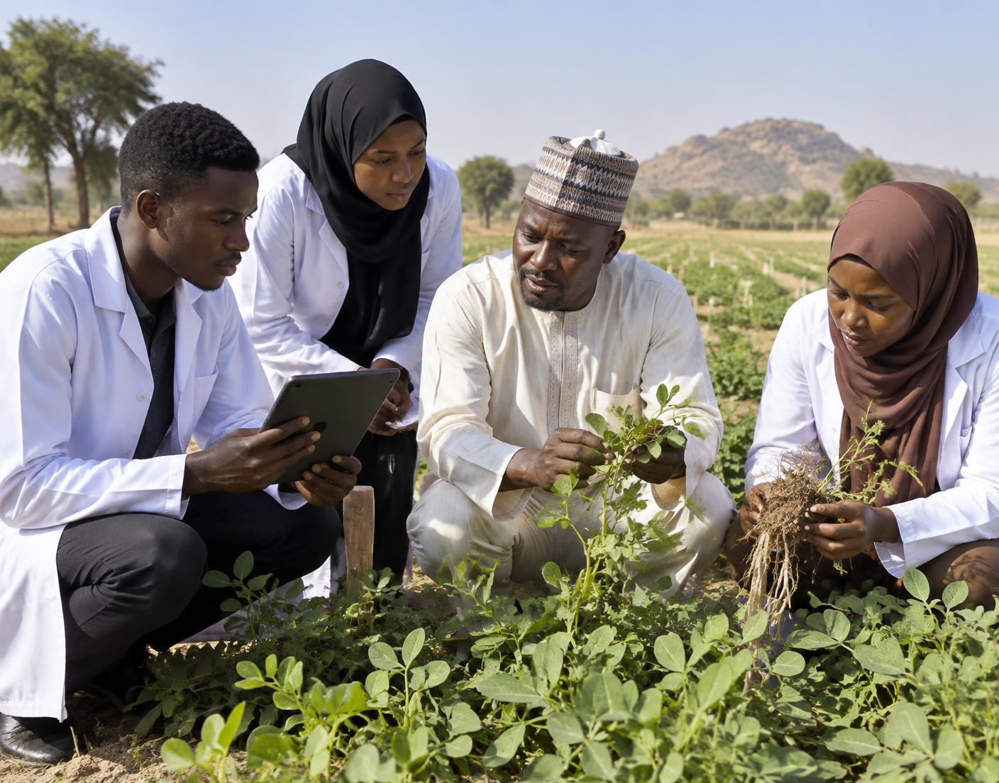 Agricultural field research